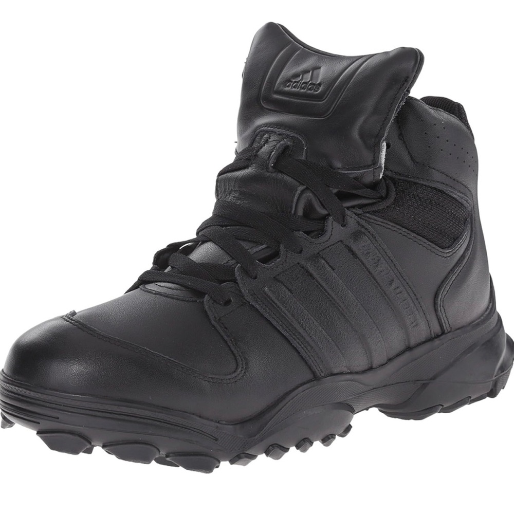 Adidas Performance Men's Tactical Boot work hiking size 10.5 leather bla…